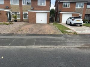 Driveway excavation and MOT sub base installation in Thornton-Cleveleys