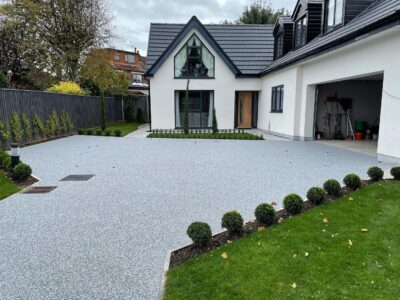 Resin Driveway Poulton 160m² installation