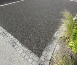 Completed resin bound driveway in Little Eccleston Lancashire