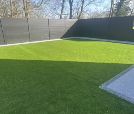 artificial grass installation